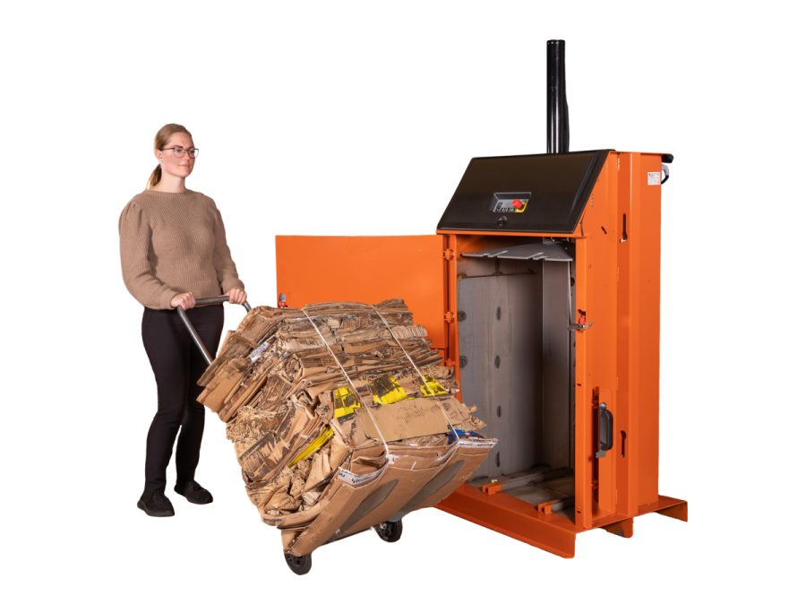 Peso por paca de 50 a 150 kg