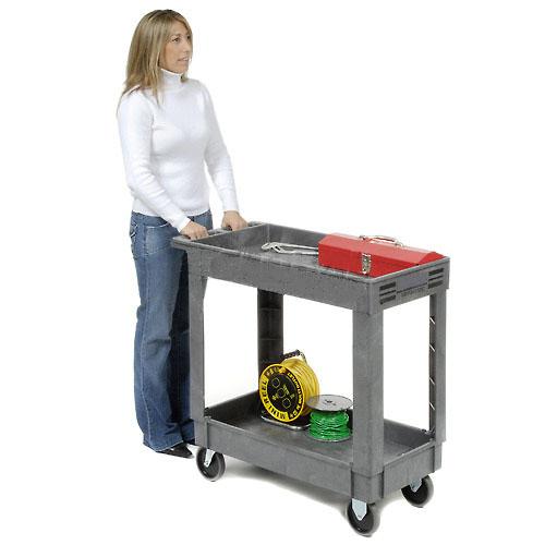 Carrito Utilitario plastico dos bandejas