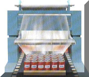 Embaladora termo-encogible semi-automatica
