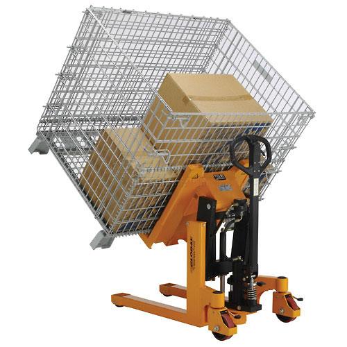 Volteadores de tarimas (contenedores)