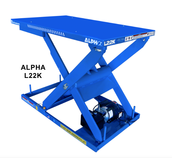 MESA ELEVADORA SERIE ALPHA