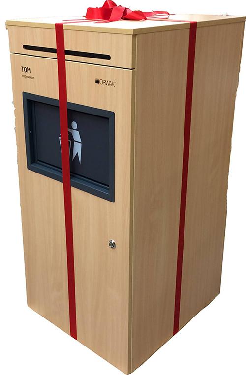 Basurero inteligente TOM JUNIOR