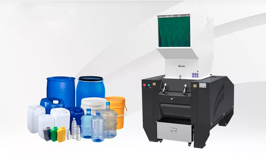 Trituradora de botellas / contenedores plásticos 